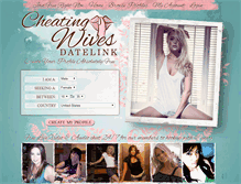 Tablet Screenshot of cheatingwivesdatelink.com